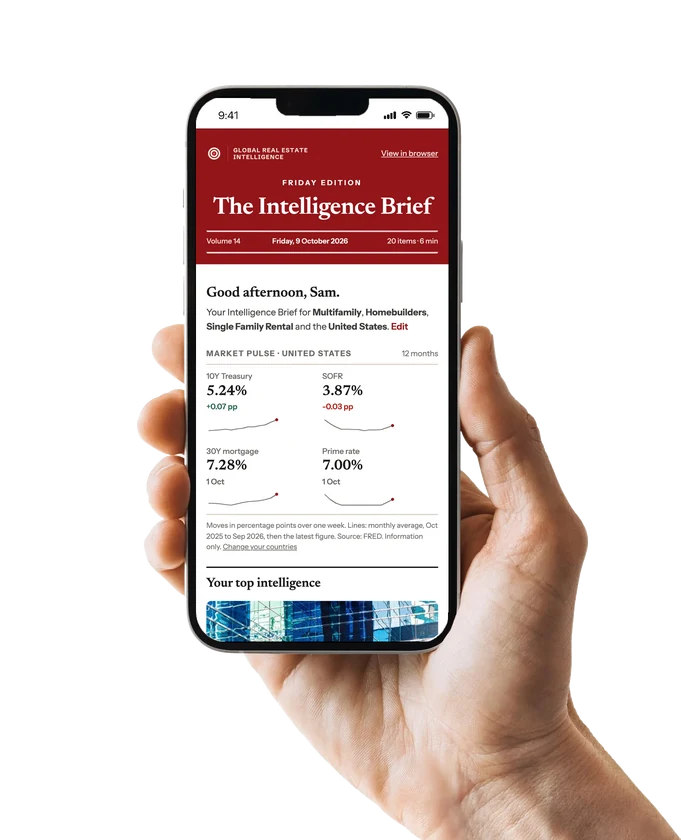 The Friday Intelligence Brief on a phone