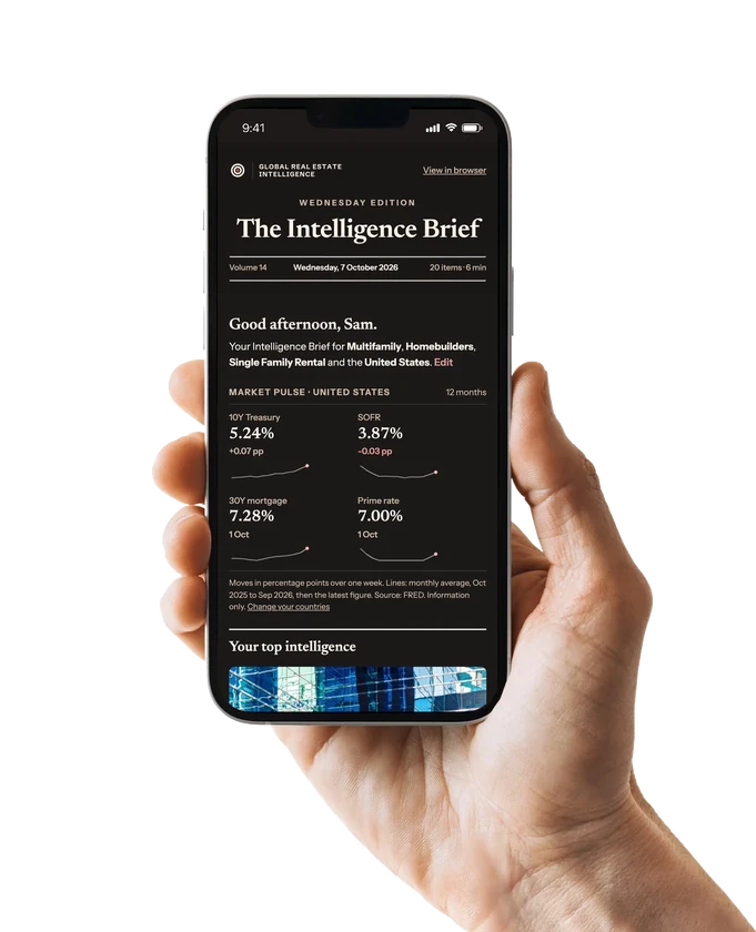 The Wednesday Intelligence Brief on a phone