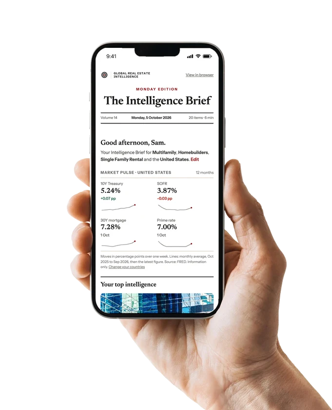 The Monday Intelligence Brief on a phone